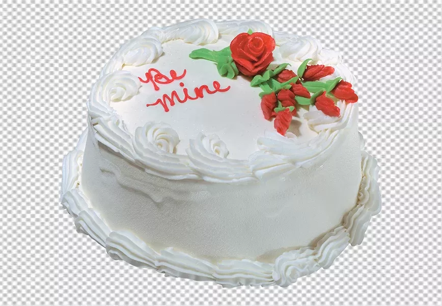 Free Premium PNG Sweet decorated fondant cake on transparent background